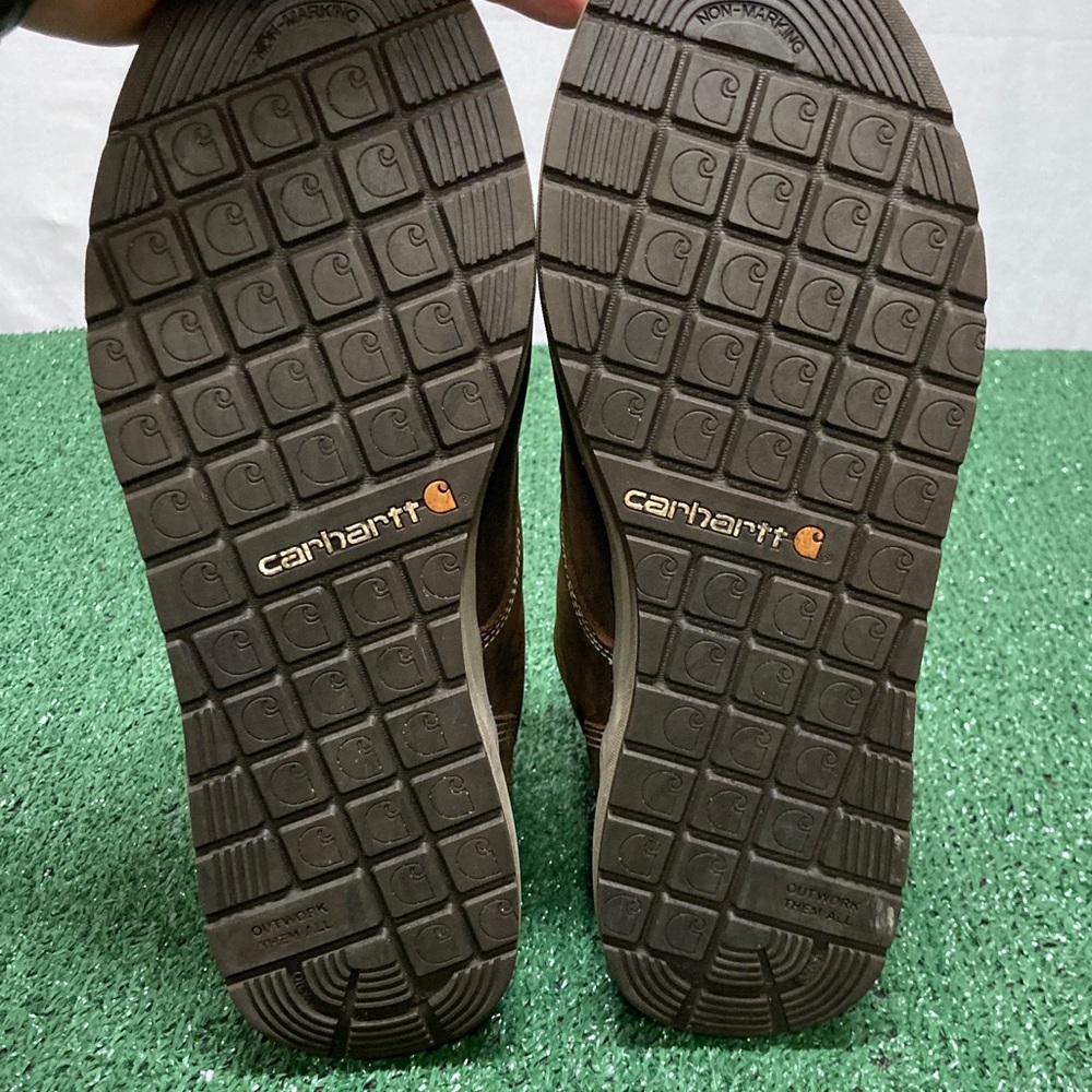 Carhartt Men's Tan Work Boots size 10.5 (OKPM-02-035) - Picture 5 of 10